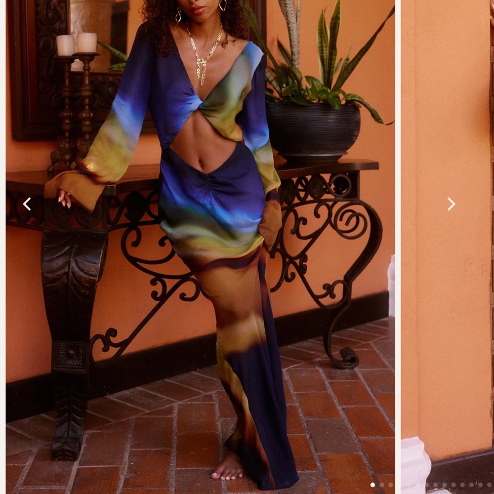 bydee medellin maxi dress